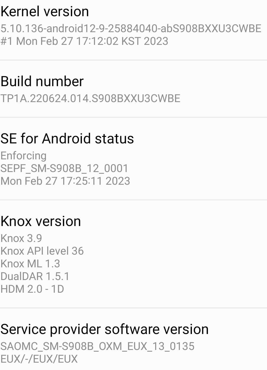 Observed problems in security patch of 1st March 2023