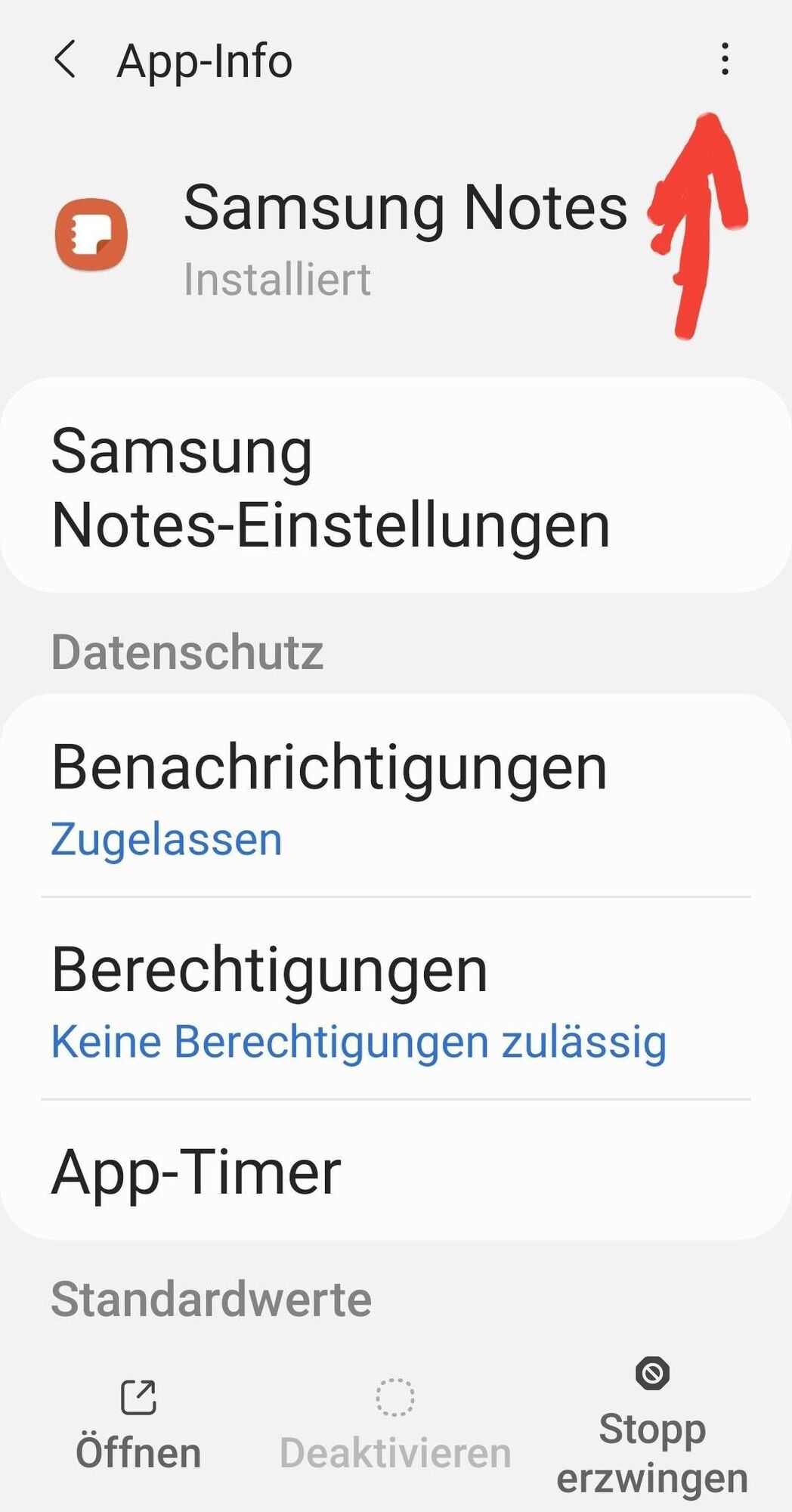 Notiz in Samsung Notes kann nicht werden Samsung Forum