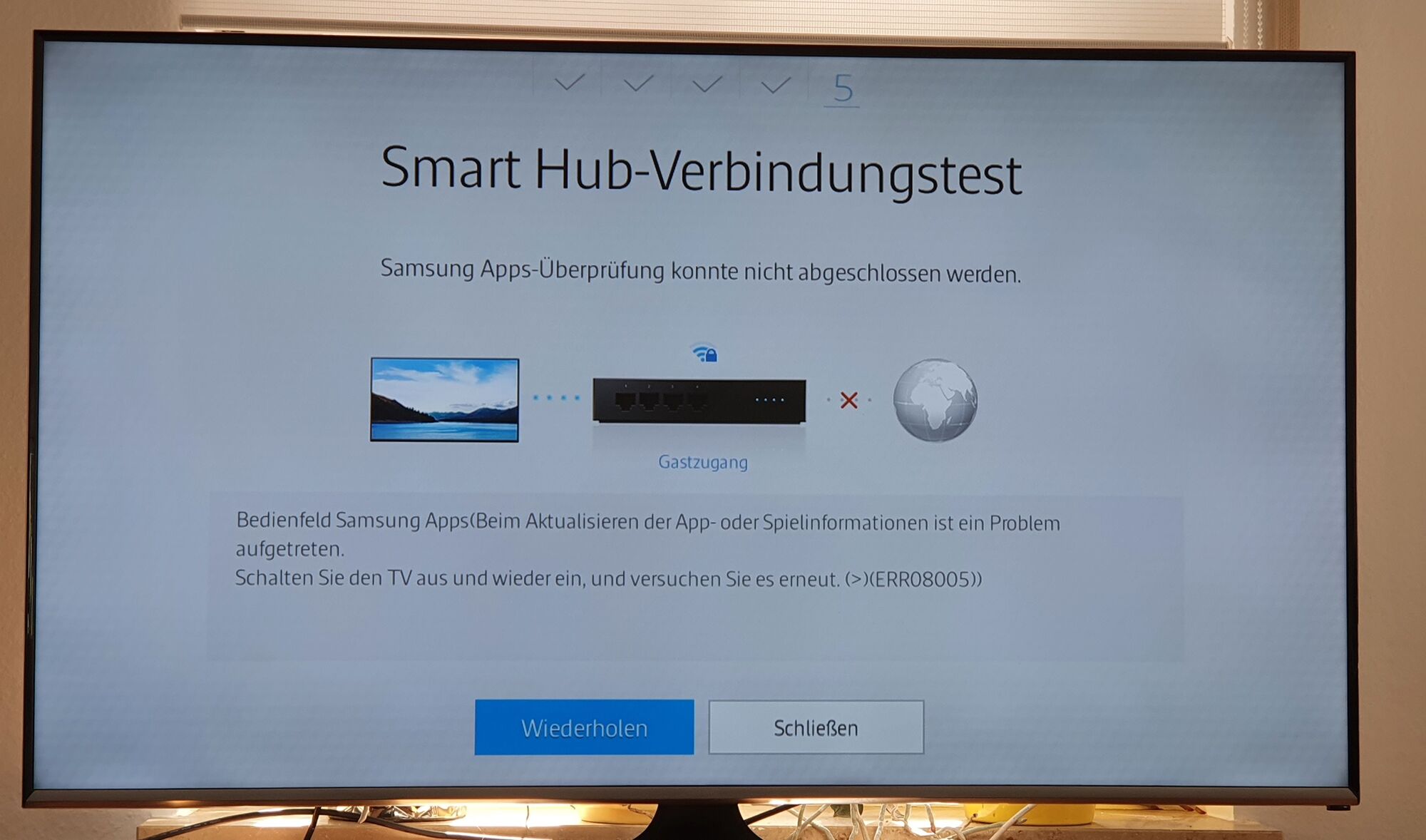 Problem mit Smart Hub (kein App Download mehr möglich) Samsung Forum