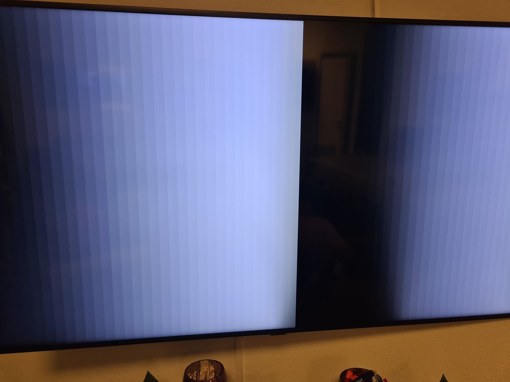 Samsung TV schatten am Rand kurz nach Garantiezeit Samsung Forum