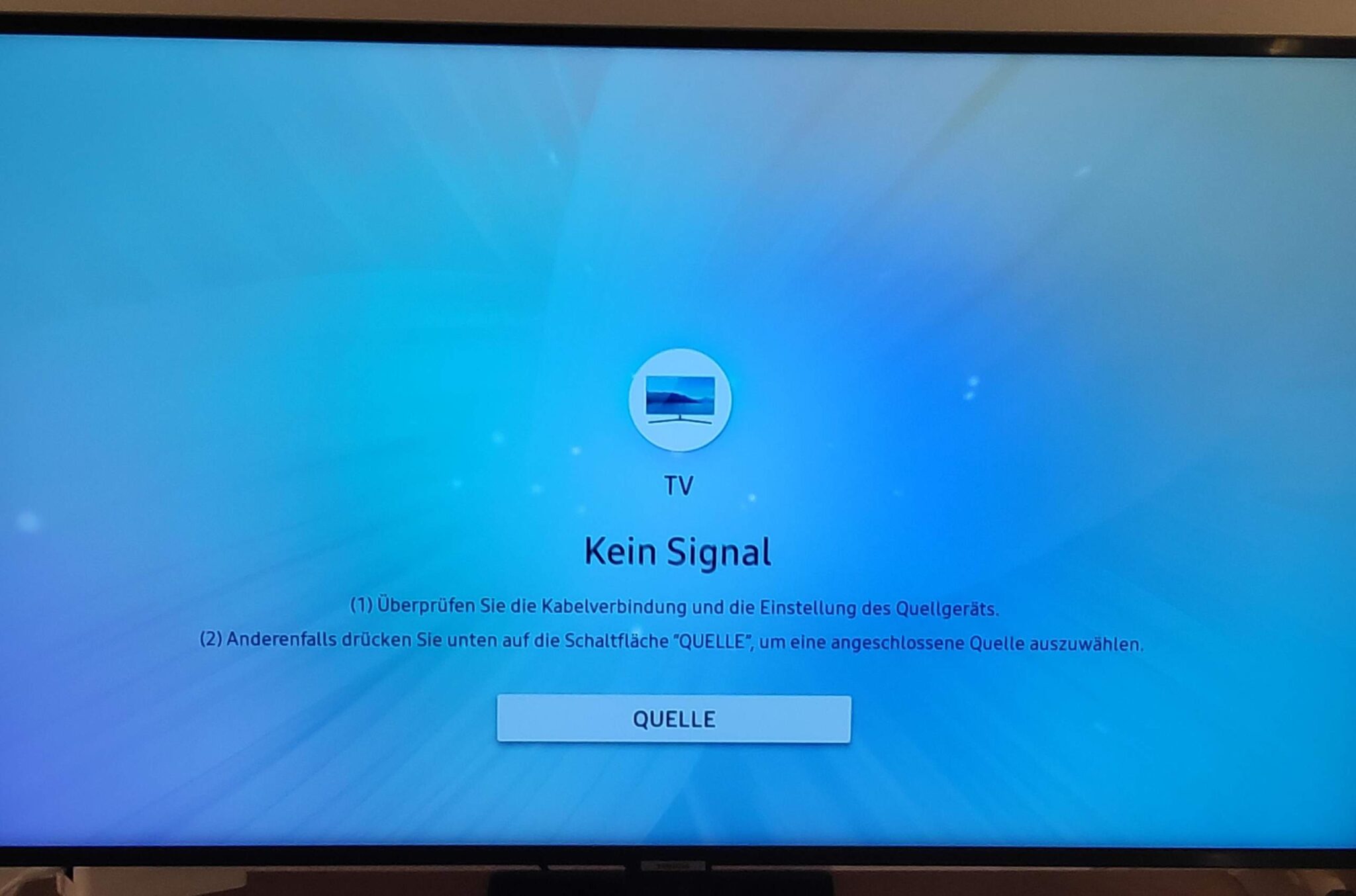 Samsung TV geht an und aus Daran kann es liegen Samsung Hilfe