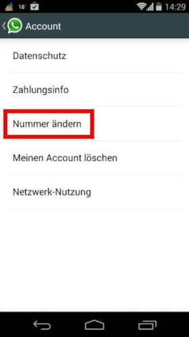 Neue Nummer: So übertragen Sie Ihren WhatsApp-Account