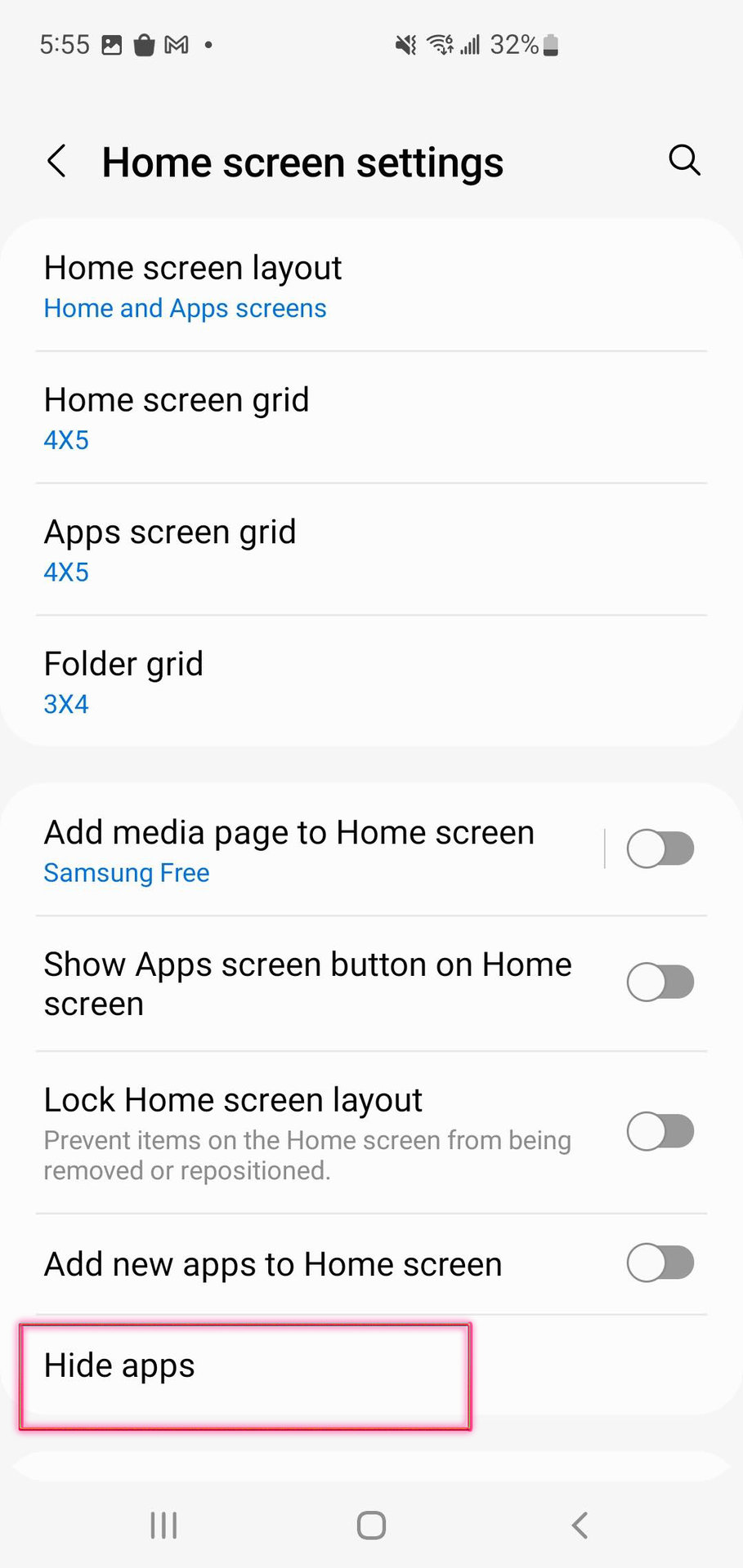 Ausblenden von Apps, Fotos und Dateien auf Android-Geräten