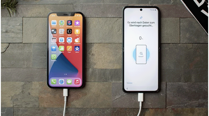 Daten übertragen: iOs zu Galaxy Smartphone