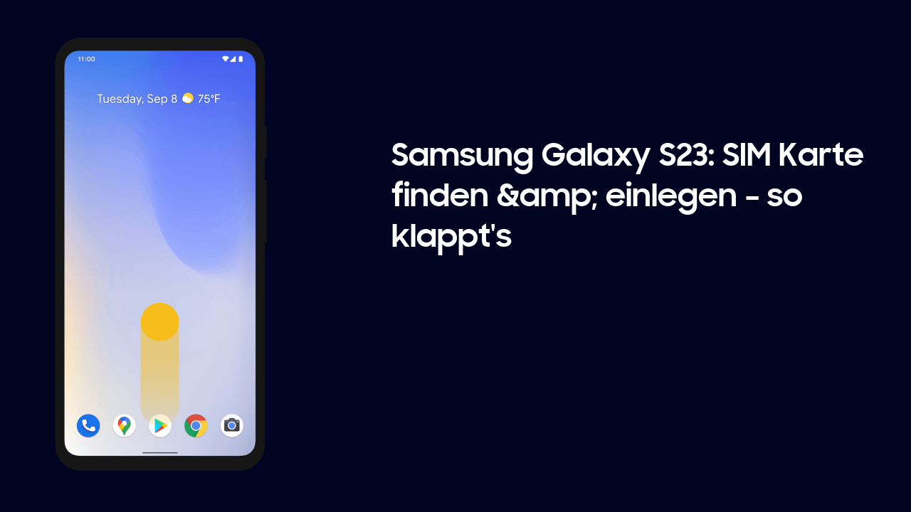 Samsung Galaxy S23: SIM-Karte finden & einlegen – so klappt's