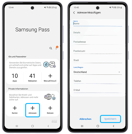 Samsung Pass: Einrichten und verwenden