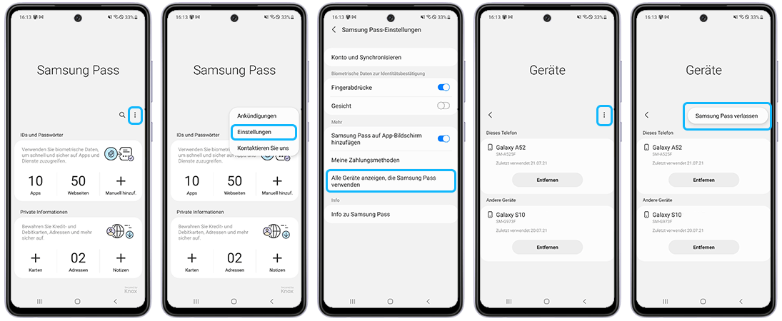Samsung Pass: Einrichten und verwenden
