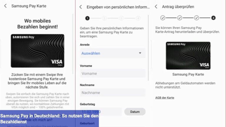 Samsung Pay in Deutschland: So nutzen Sie den Bezahldienst