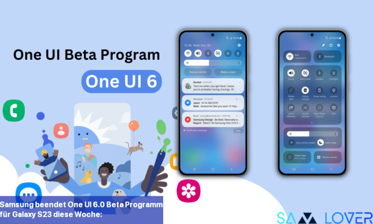 Samsung beendet One UI 6.0 Beta-Programm für Galaxy S23 diese Woche: Letzte Chance zur Anmeldung