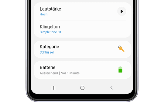 So verwendest du deinen Galaxy SmartTag