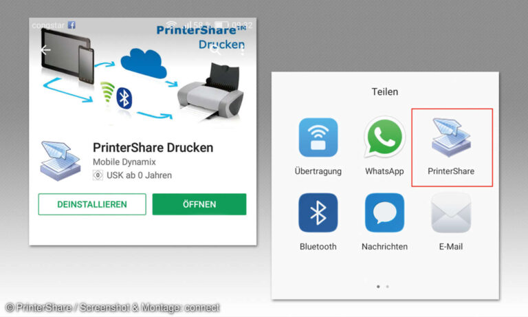 Vom Android-Handy aus drucken – so geht’s