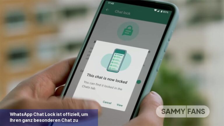 WhatsApp Chat Lock ist offiziell, um Ihren ganz besonderen Chat zu schützen