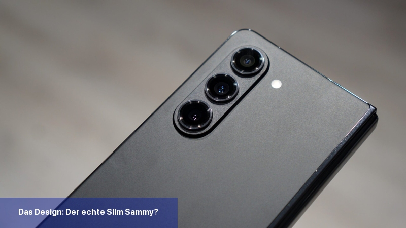 Das Design: Der echte Slim Sammy?
