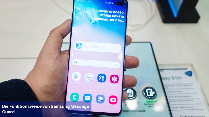 Die Funktionsweise von Samsung Message Guard